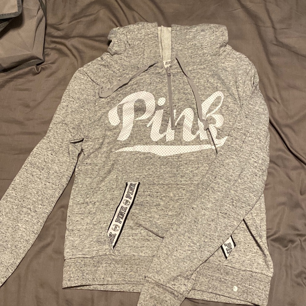 Quarter zip Pink pullover